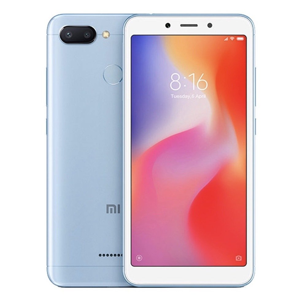 Смартфон Xiaomi Redmi 6 4/64 Gb Blue | Голубой (EU) | Интернет магазин  техники Xiaomi и Samsung