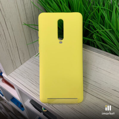 Чехол для Mi 9T/Mi 9T Pro Silicon Case на телефон желтый