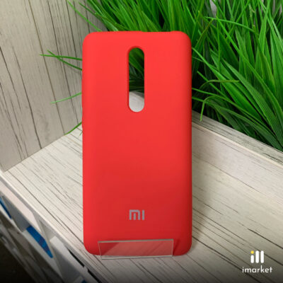 Чехол для Mi 9T/Mi 9T Pro Silicon Case на телефон оранжевый