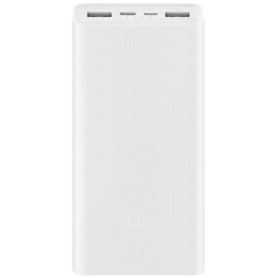 Внешний аккумулятор Xiaomi Power Bank 3 USB-C/Micro-USB 20000 mAh (PLM18ZM) Белый | White