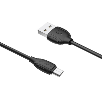 Кабель для зарядки USB to Micro-USB BX19 Black | Черный