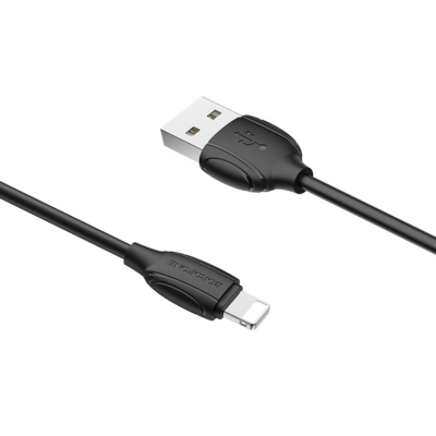 Кабель для зарядки USB to Lightning BX19 Black | Черный
