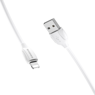 Кабель для зарядки USB to Lightning BX19 White | Белый