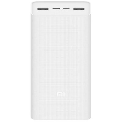 Внешний аккумулятор Xiaomi Mi Power Bank 3 30000mAh Quick Charge Version (PB3018ZM) Белый | White