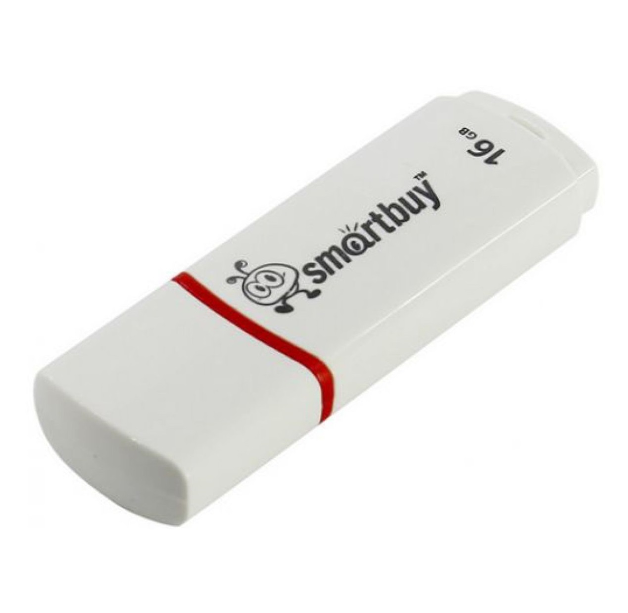 USB-флешка SmartBuy Crown 16GB Белый | White (SB16GBCR-W)