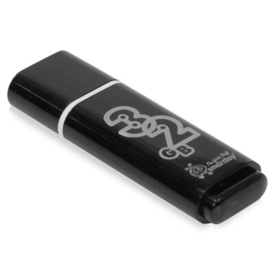 USB-флешка SmartBuy Glossy 32GB Черный | Black (SB32GBGS-K)