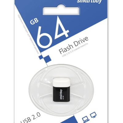 USB Flash Drive SmartBuy LARA-K 64Gb Black | Черный