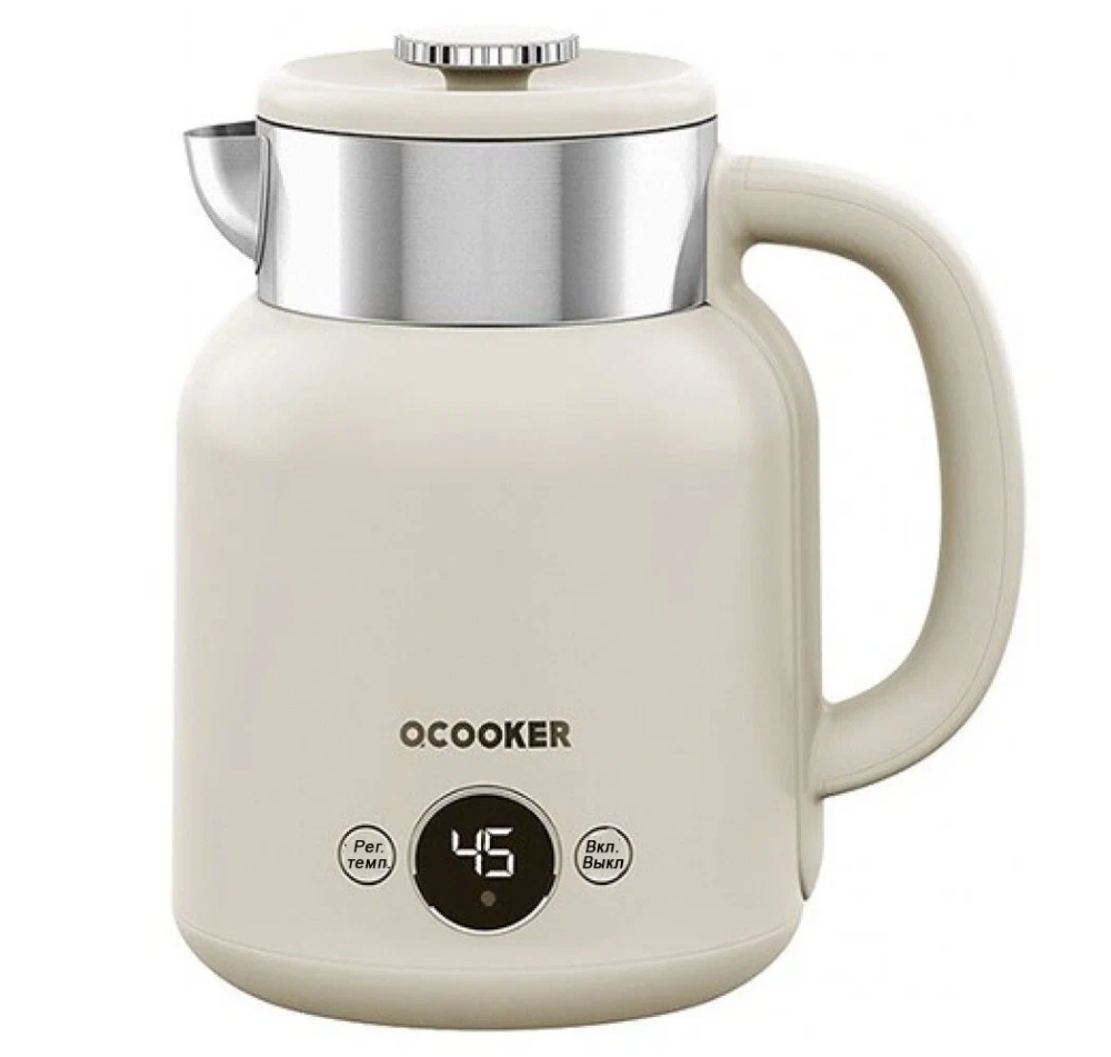 Электрический чайник Xiaomi Qcooker Kettle (CR-SH1501) Beige | Бежевый