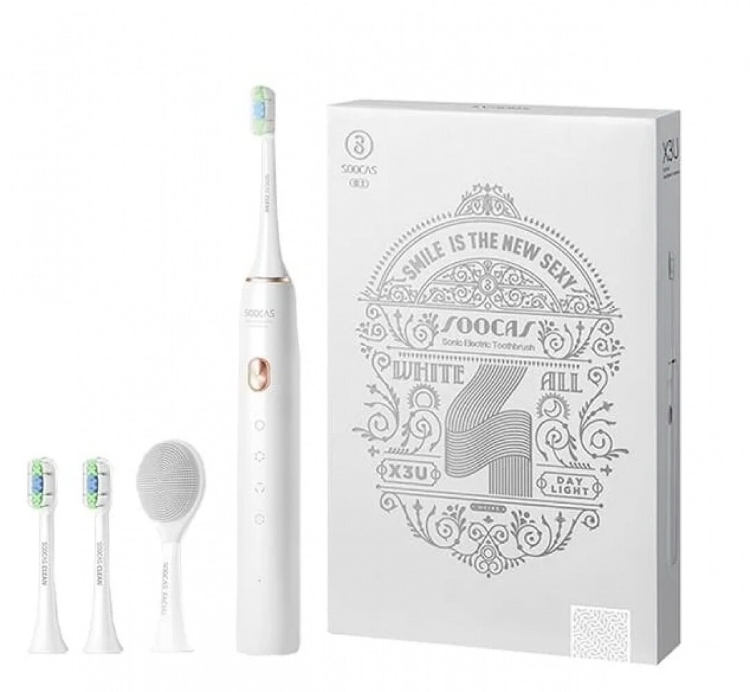 Зубная щетка Xiaomi Soocas X3U Sonic Electric Toothbrush Misty купить во  Владимире по выгодной цене! | Интернет магазин техники Xiaomi и Samsung