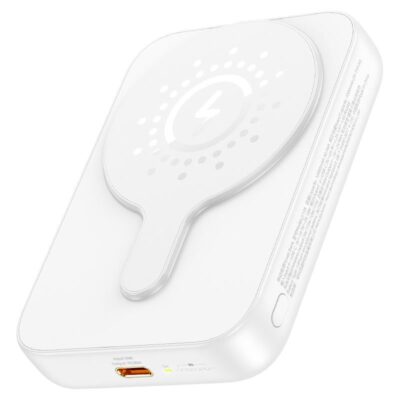 Внешний аккумулятор Hoco J117A 10000 mAh MagSafe White | Белый