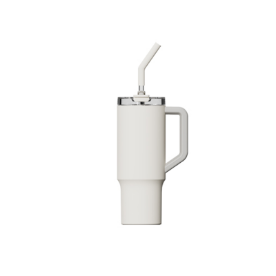 Термокружка Xiaomi Straw Mug 1L (XMXGB01PL) White | Белый
