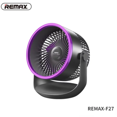 Настольный вентилятор Remax Circulation Desktop Fan F27 Purple | Фиолетовый