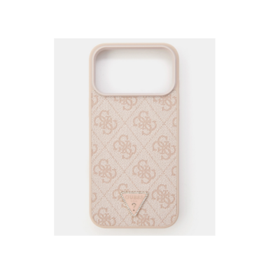 Чехол Guess для iPhone 17 Pro из экокожи PU leather, с магнитами MagSafe