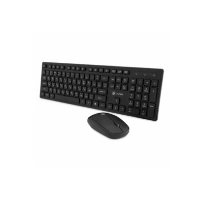 Беспроводная клавиатура и мышь Oklick S255W Black | Чёрный