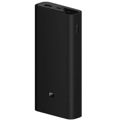 Внешний аккумулятор на 50Вт Mi Power Bank 20000mAh (PB2050SZM) Black | Черный